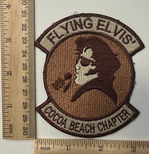 Listing image for US AIR FORCE PATCH: 56th Rescue Squadron PJ CSAR Pararescue Jolly Green Elvis