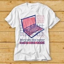 Listing image for Cybersecurity Hacker Code T Shirt Music Funny Movie Cool Meme Gift Top Tee 2303