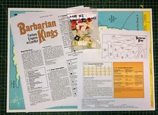 Listing image for Barbarian Kings, Fantasy, from Ares #03, Complete game 100 counters + map