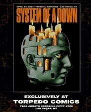 Listing image for Poster System Of A Down in Las Vegas, NV in Apr 27, 2024 Tour Poster, gift fans