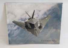 Listing image for 1999 Vintage Air Force F-117A Stealth Fighter Poster Print 8" x 10" Sealed
