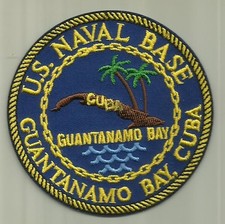 Listing image for U.S. NAVAL BASE GUANTANAMO BAY, CUBA U.S.NAVY PATCH SOLDIER AIRCRAFT READ ALL AD