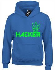 Listing image for HACKER HOODY HOODIE PC GAMER GAMING COMPUTER PROGRAMMER GIFT CODING CODE