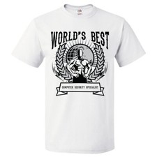 Listing image for World's Best Computer Security Specialist T Shirt Gift for Computer Security Spe