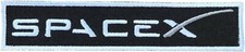Listing image for SpaceX Logo Patch Iron/Sew-on Dragon Space X Mission DM-2 Crew Astronaut Badge