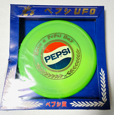Listing image for PEPSI UFO Fluorescent green 1976 Advertising Wall Art Display Collectible Age13+