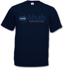 Listing image for ALLSAFE CYBERSECURITY T-SHIRT - fsociety Hacker TV Evil E Corp Mr. Robot T Shirt