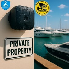Listing image for Blink Outdoor Waterproof Add-On Security Camera HD 1080p Wireless & CCTV Sticker