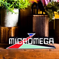 Listing image for Micromega - Retro Computing Logo Display Model *Free UK Postage*