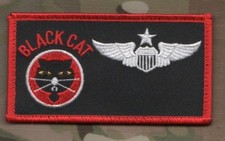 Listing image for USAF LOCKHEED U-2 DRAGON LADY PILOT blank NAME TAG hook-vêlkrö PATCH