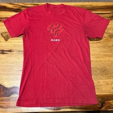 Listing image for Vintage 90s Pixel Heart HACK T-Shirt Single Stitch Red Men’s Small VTG Rare