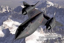 Listing image for Poster, Many Sizes; SR-71 Blackbird was developed from the CIA's A-12 OXCART