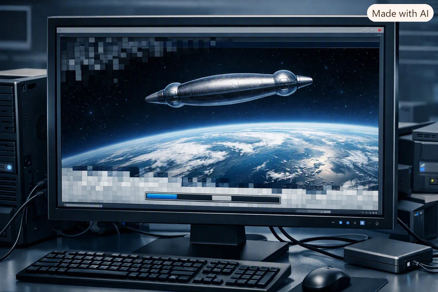 Overview image for Was the NASA Image Really a Spacecraft? | UFO Hackers Such