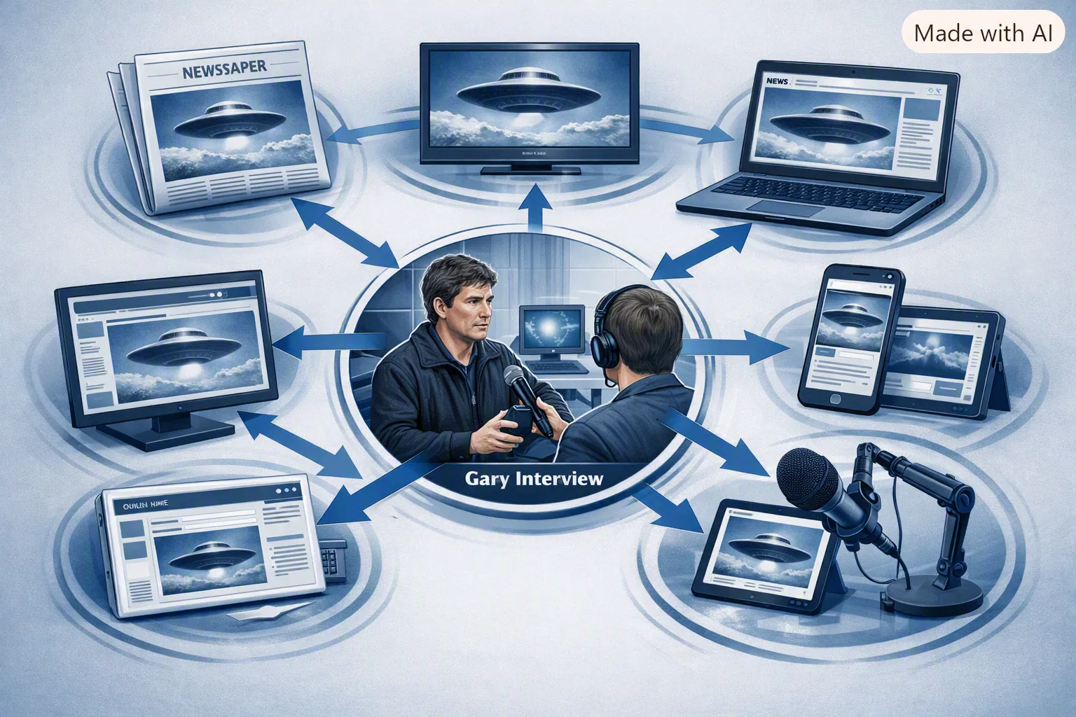 Overview image for How One UFO Claim Becomes Many Sources | UFO Hackers Such