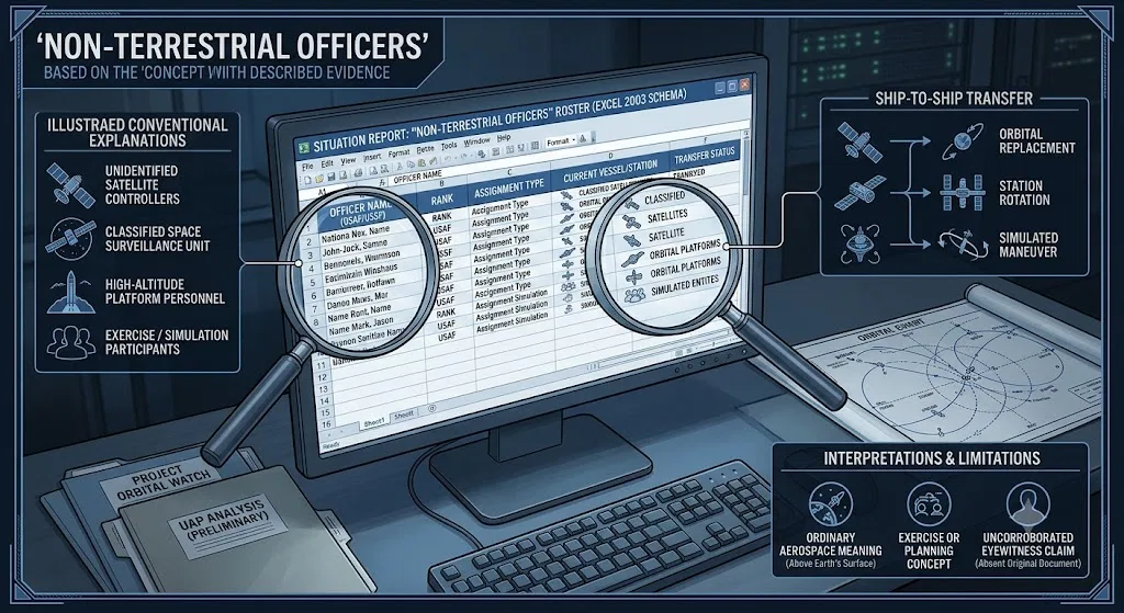 Overview image for What Could 'Non Terrestrial Officers' Mean? | UFO Hackers Such