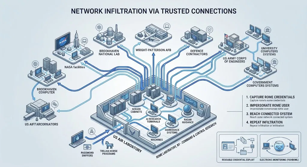 Overview image for How One Weak System Opened a Defence Network | UFO Hackers Such